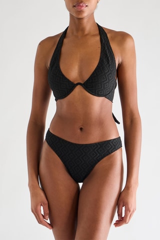 Haut de maillot Camelia - Noir