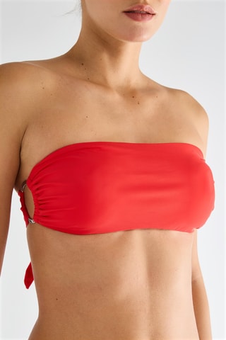 Parte de cima de biquíni Orhi - Vermelho
