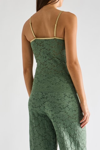 Top en dentelle Spencer - Amande
