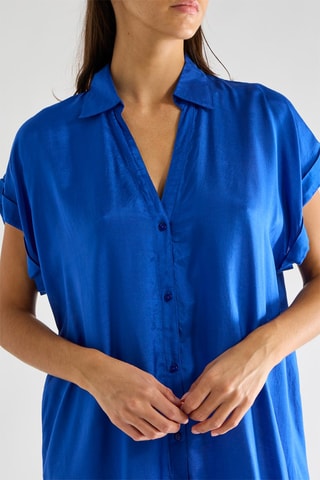 Blouse-jurk Chesna - Saffier