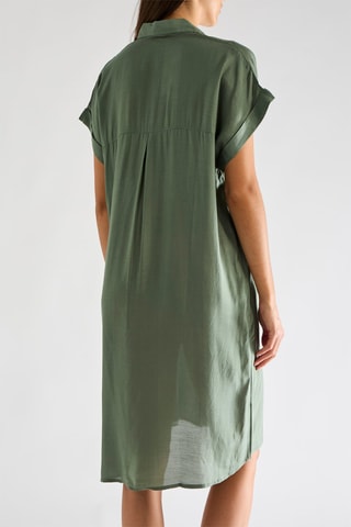 Blouse-jurk Chesna - Amandelkleurig