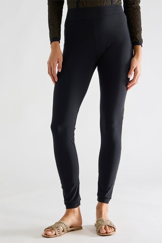 Legging taille haute Cyria - Noir/Kaki