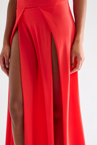 Strandrok Hoge Taille Jax - Rood