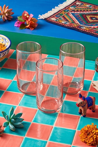 3 verres à eau - 36,5 cl
