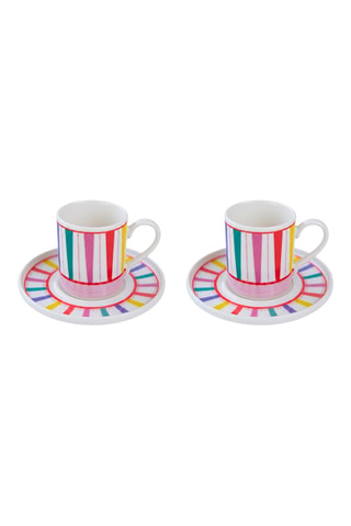 Service à café en porcelaine - 2 personnes