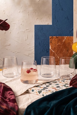 4 verres à eau - 42 cl