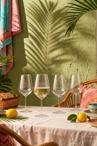4 verres à vin - 49 cl