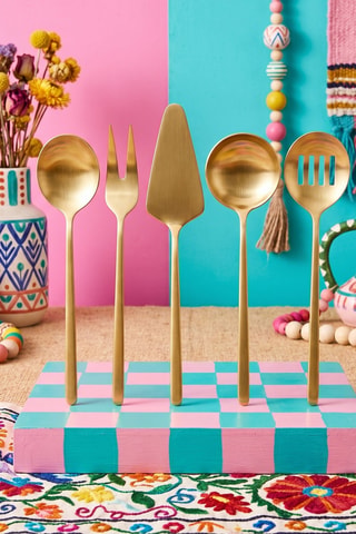 5 utensili in acciaio inossidabile