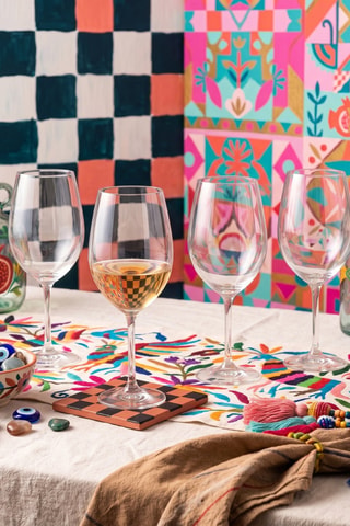 4 verres à vin - 54 cl