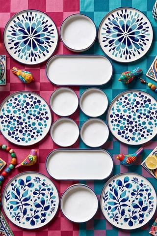 Servizio da colazione in ceramica - 16 pezzi