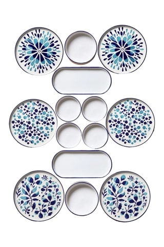 Servizio da colazione in ceramica - 16 pezzi
