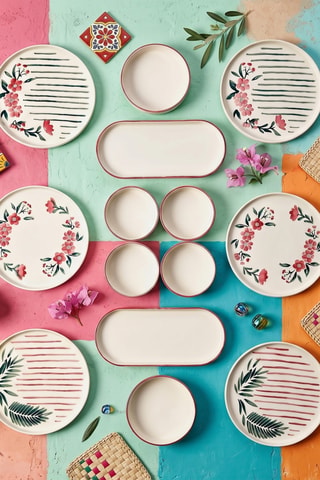 Servizio da colazione in ceramica - 16 pezzi
