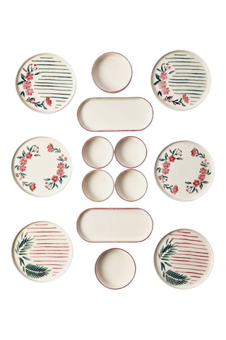 Servizio da colazione in ceramica - 16 pezzi