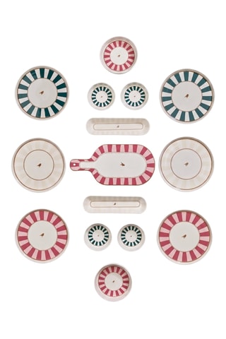 Servizio da colazione in ceramica - 14 pezzi