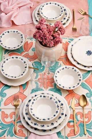 Servizio in ceramica - 24 pezzi