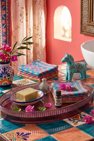 Plateau pour salle de bain - 26 x 15 x 3 cm