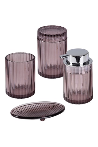 Accessoires de salle de bain - 4 pièces