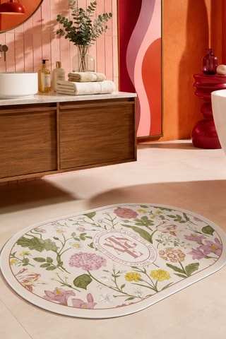 Tapis de bain - Beige - 60 x 90 cm
