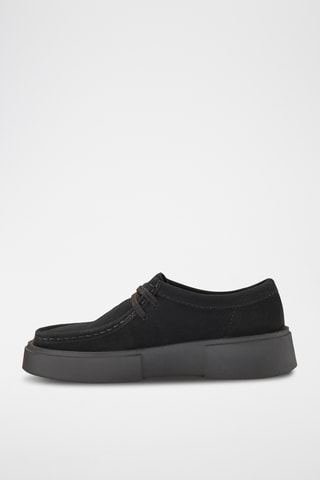 Derbys plateformes en nubuck Torview - Noir