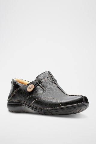 Mocassins en cuir UnLoop - Noir