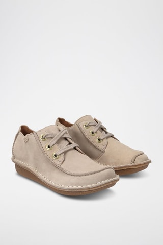 Derbys en nubuck Funny - Beige