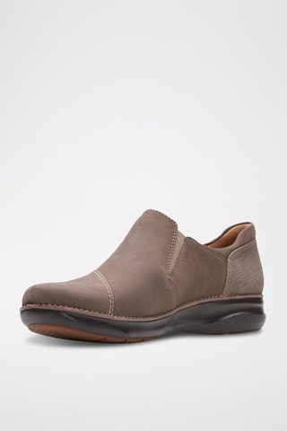 Derbys en cuir Appley - Taupe