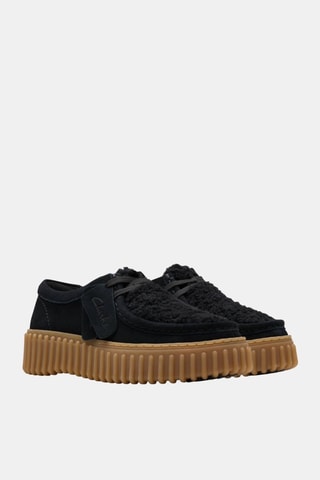 Derbys plateformes en cuir Torhill Bee - Noir