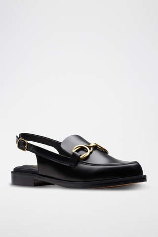 Mocassins en cuir Straven - Noir