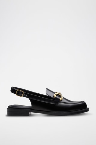 Mocassins en cuir Straven - Noir