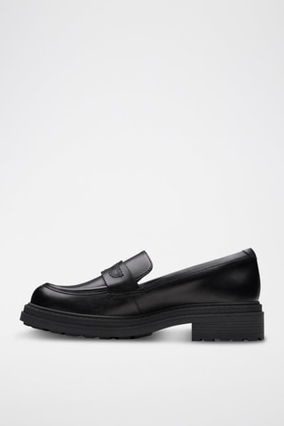 Mocassins plateformes en cuir Orinoco3 - Noir