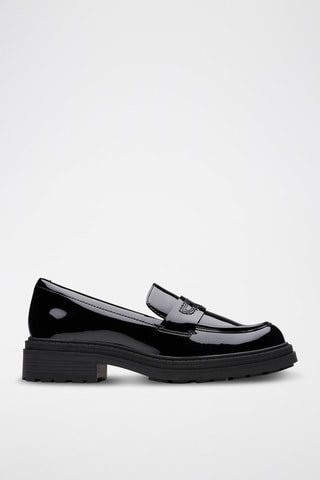 Mocassins plateformes en cuir Orinoco3 - Noir