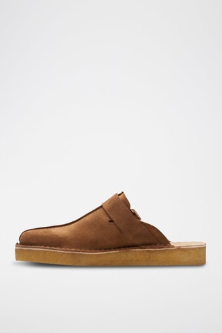 Sabots en nubuck Trek - Marron