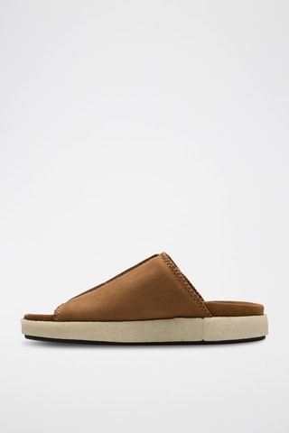 Mules en nubuck OverleighSlide - Marron
