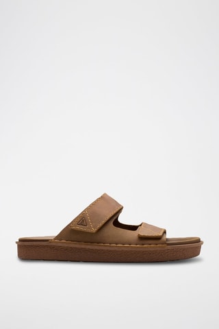 Mules en cuir Litton - Marron