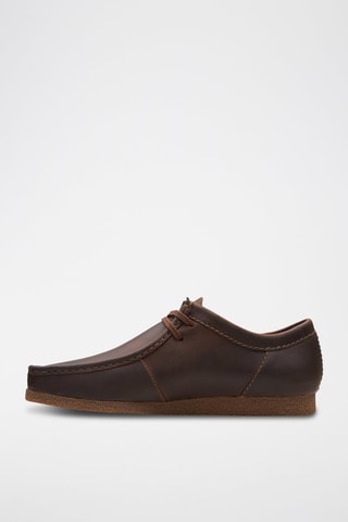 Derbys en cuir Shacre - Marron
