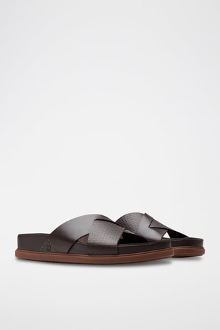 Mules en cuir Torford - Marron