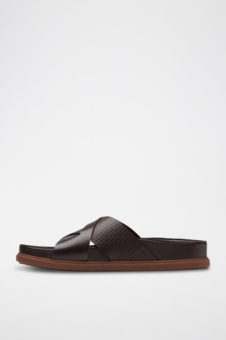 Mules en cuir Torford - Marron