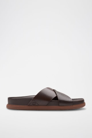 Mules en cuir Torford - Marron