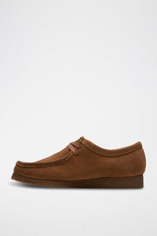 Mocassins en nubuck Wallabee - Marron