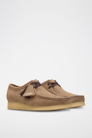 Mocassins en nubuck Wallabee - Beige