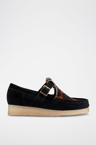 Mocassins en cuir Wallabee - Noir
