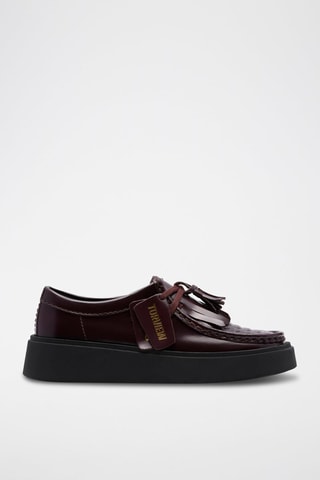 Mocassins plateformes en cuir Torview - Bordeaux