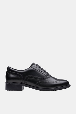 Richelieus en cuir Havisham - Noir