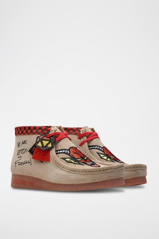 Mocassins en nubuck Wallabee Hellfire Club Stranger Things - Beige