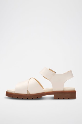 Sandales en cuir Orinoco - Crème