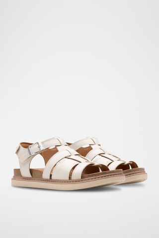 Sandales en cuir Arwell - Crème