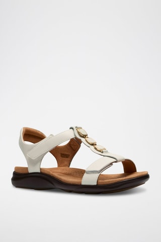 Sandales en cuir Kitly - Blanc