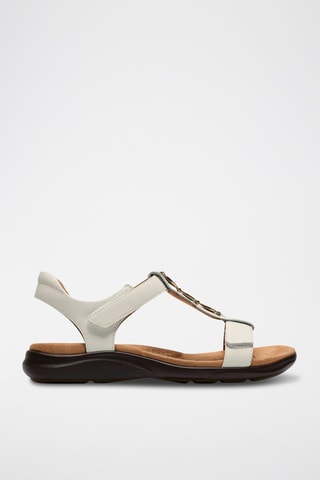 Sandales en cuir Kitly - Blanc