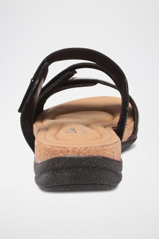 Mules en cuir Roseville Bay - Noir
