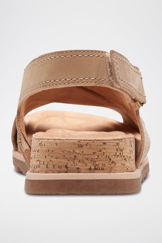 Sandales en cuir Yacht Cross - Beige